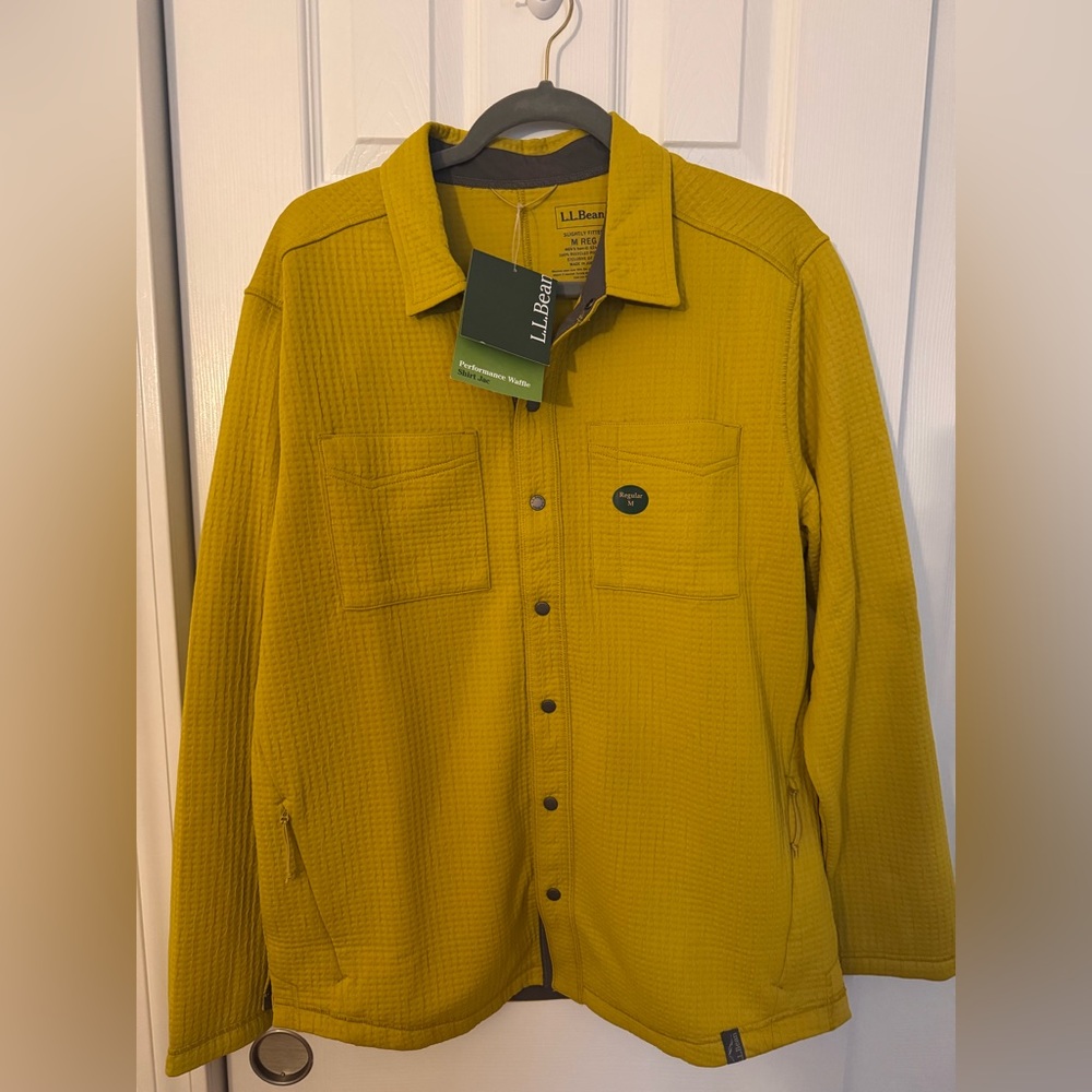 NWT LL Bean men’s button up, size medium